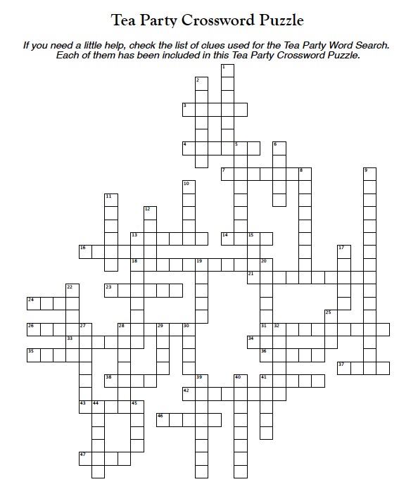 crossword puzzle